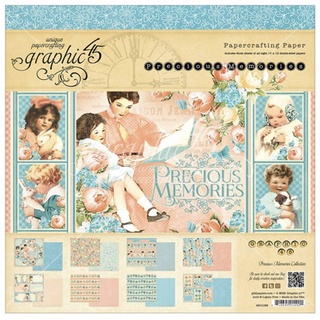 Graphic45 PRECIOUS MEMORIES, 12 DESIGNS/2 EACH