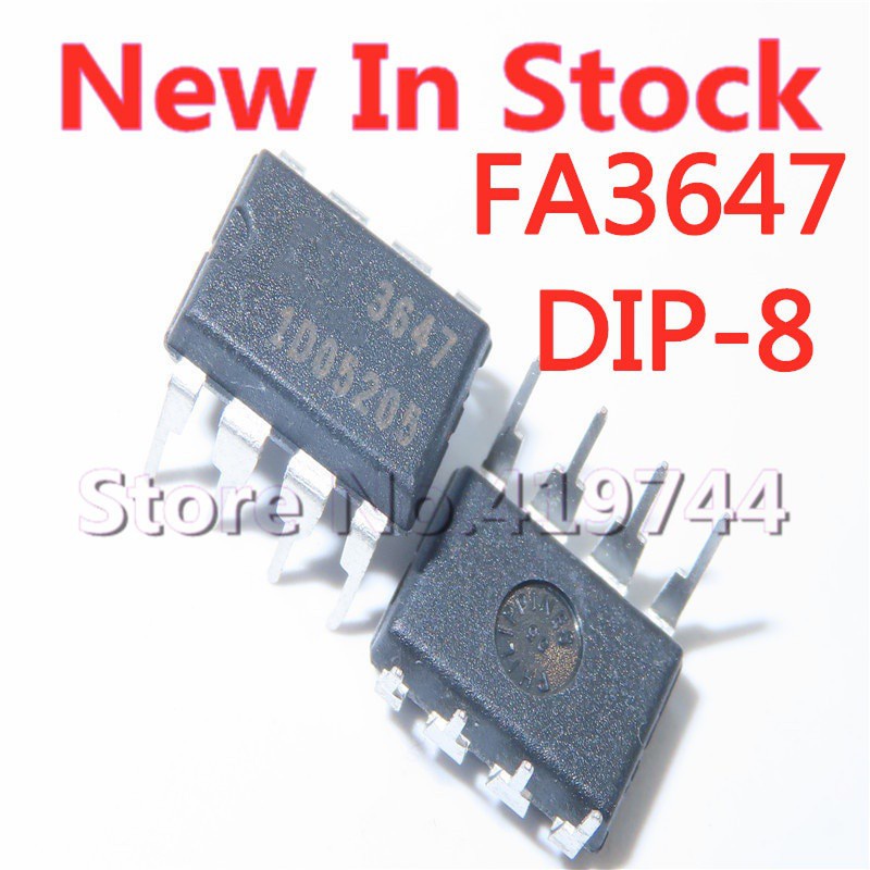 5 ชิ้น/ล็อต FA3647 FA3647P-D1 3647 DIP-8 ใหม่ IC