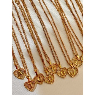 PS COLLECTION - GOLD INITIAL NECKLACE