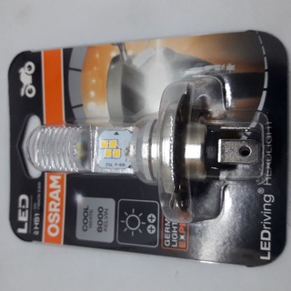 หลอดไฟหน้า(LED-HS1)12V/5/6W(รหัส)4062172037273แป้น3ขาใช้กับรถCBR,SCOOPY-I,MSLAN