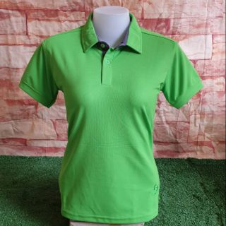 Polo-1801สีเขียว เสื้อโปโลชาย เสื้อโปโลหญิง ทรงแฟชั่นเข้ารูป ผ้าพลิ้ว ใส่สบายไม่ยับ ไม่ขึ้นขน 🌸มีเก็บเงินปลายทาง🌸
