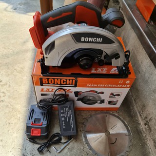 BONCHI เลื่อยวงเดือนไร้สาย  เครื่องเลื่อยวงเดือนแบตเตอรี่ Brushless 20V Lithum-ION BONCHI 7 นิ้ว รุ่น BC-680