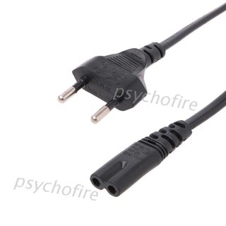 Pcfx สายเคเบิ้ลพาวเวอร์ซัพพาย 2 - Prong Pin Ac Eu สําหรับเดสก์ท็อปแล็ปท็อป