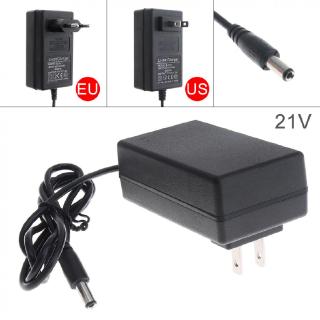 อะแดปเตอร์ชาร์จไฟ 110 V 21V DC Power Adapter สำหรับลิเธียมไฟฟ้า