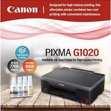 Canon Pixma G1020 Inkjet PrinterCanon Inkjet Printer PIXMA G1020 Single Function Printer (print only)