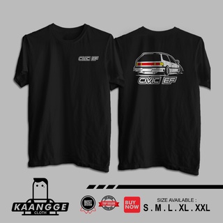 เสื้อยืด ลาย Honda Car Civic EF สําหรับรถยนต์