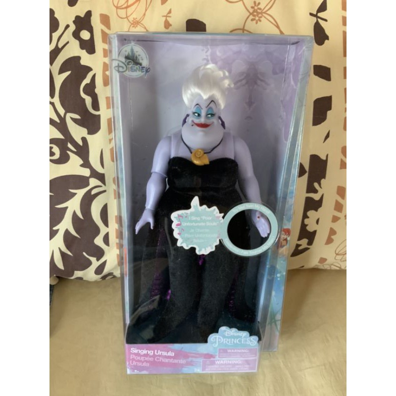 **กล่อง​ไม่​สวย​ เสียง​ติด** disney the little mermaid ursula ariel singing doll แอเรียล นางเงือก เอ