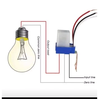 สวิตซ์แสง แสงแดด เซนเซอร์แสง 10 แอมป์ 12V 24V 220V