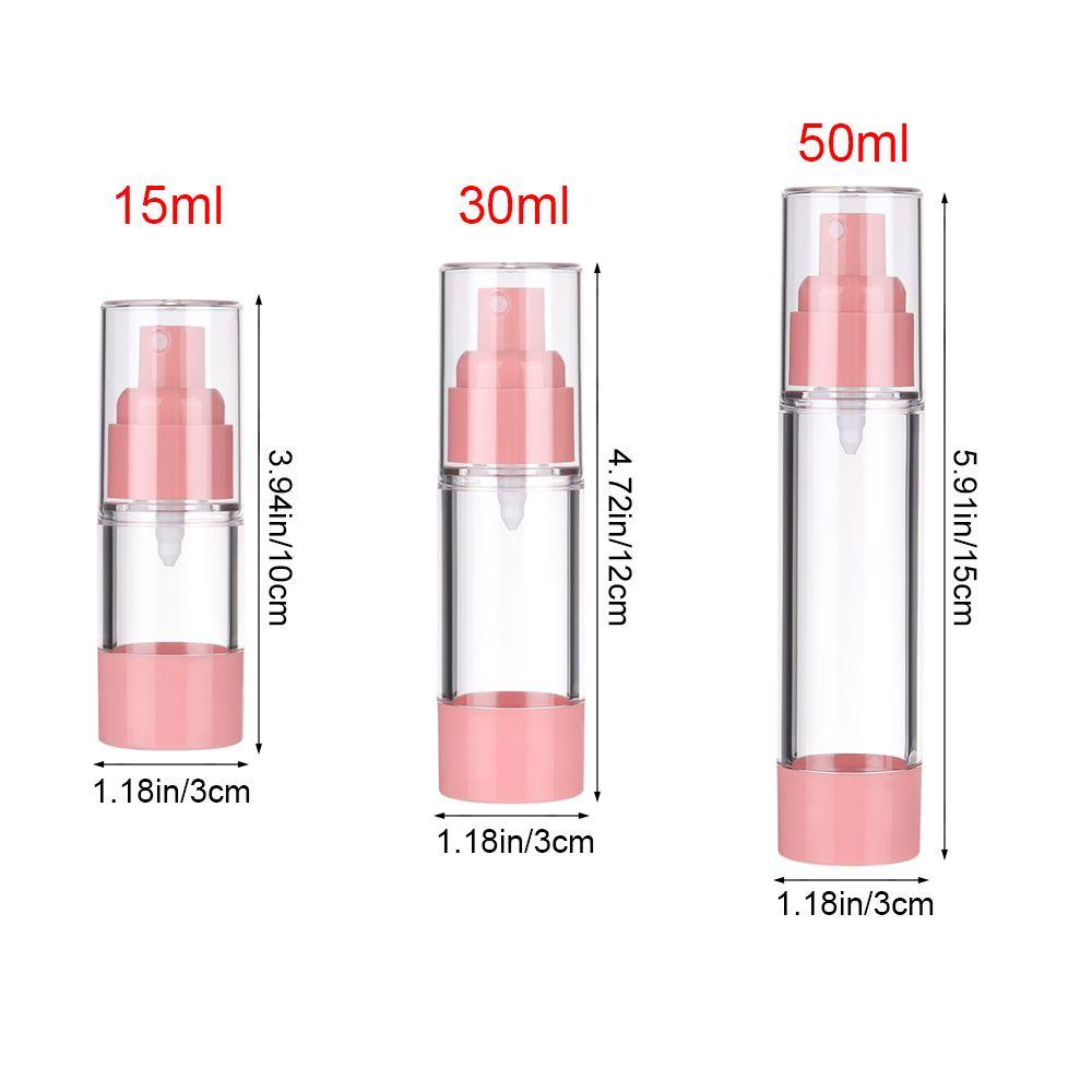 Daybreak 15/50ml สเปรย์โลชั่นอุปกรณ์เสริมการเดินทางบีบปั๊ม Skin Care คอนเทนเนอร์ที่ว่างเปล่า