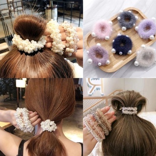 ยางรัดผม น่ารักๆเก๋ๆฟรุ้งฟริ้งๆ สไตล์เกาหลี มีหลากหลายแบบ พร้อมส่ง