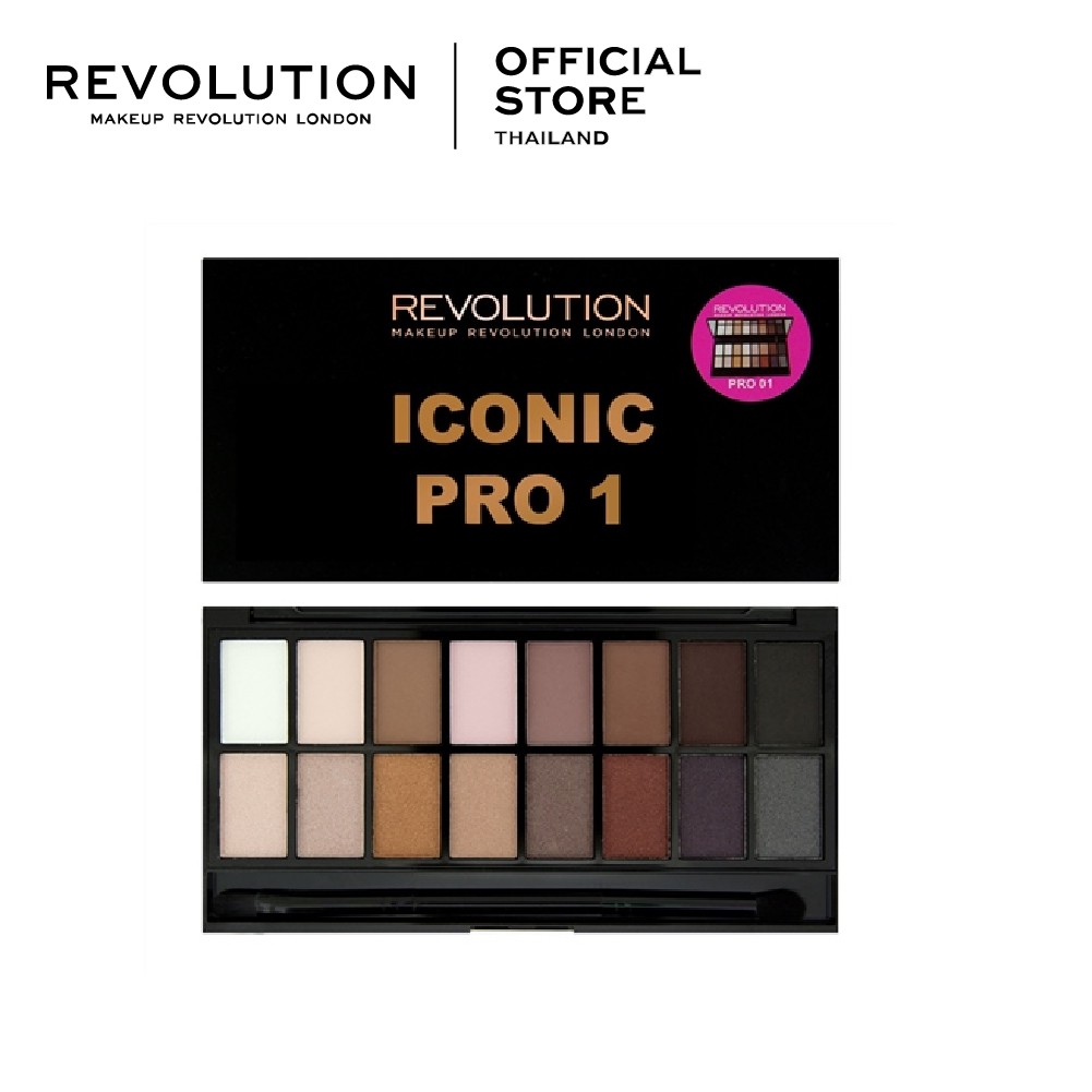 ราคาถูกๆ ของแท้ Makeup Revolution Salvation Iconic Palette