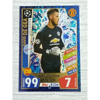 MATCH ATTAX UEFA 2017/18 (MAN OF THE MATCH) (จำหน่ายแยกใบ)