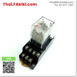 พร้อมส่ง,(D)Used*, MY4N-GS RELAY ,รีเลย์ สเปค AC220-240V ,OMRON (66-003-276)