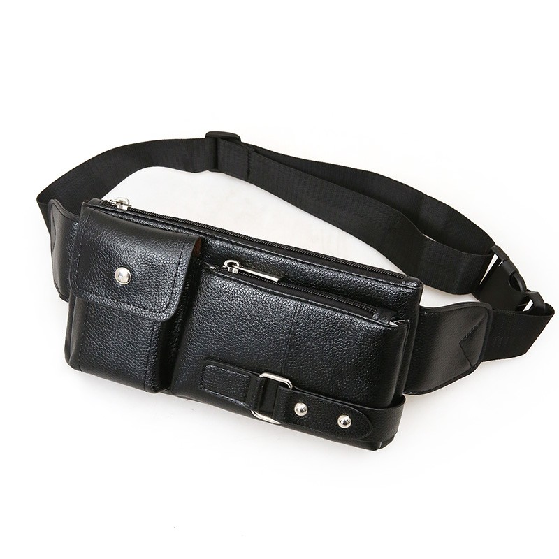 (W87) กระเป๋าคาดอกคาดเอว งานหนัง งานพรีเมี่ยม vgetbag