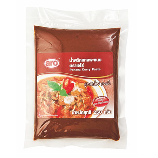 🔥 HOT🔥 เอโร่ น้ำพริกแกงพะแนง 250กรัม aro Panang Curry Paste 250 g