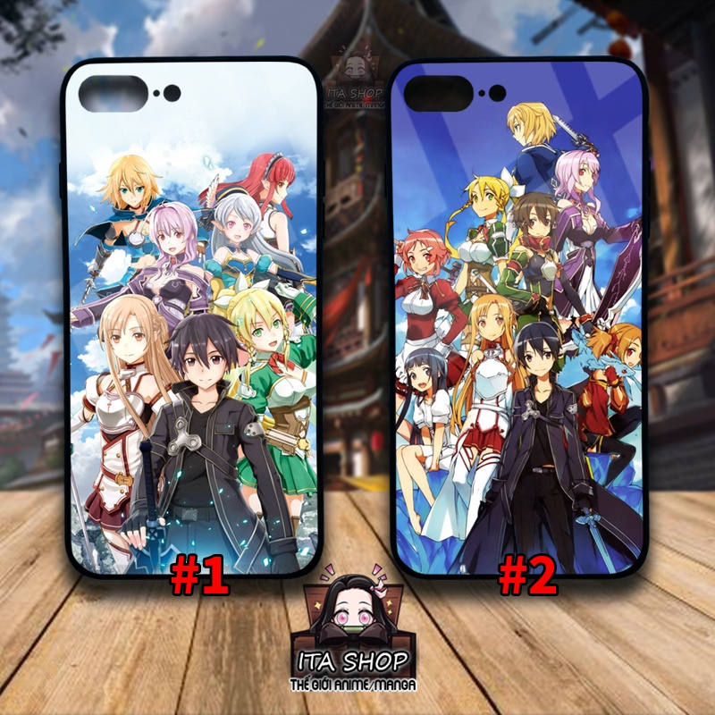 SAO - Sword Art Online - เคสอนิเมะ Iphone 5s 6 6s 6s+ 7+8+ X Xs Xr 11 pro max 12 pro max