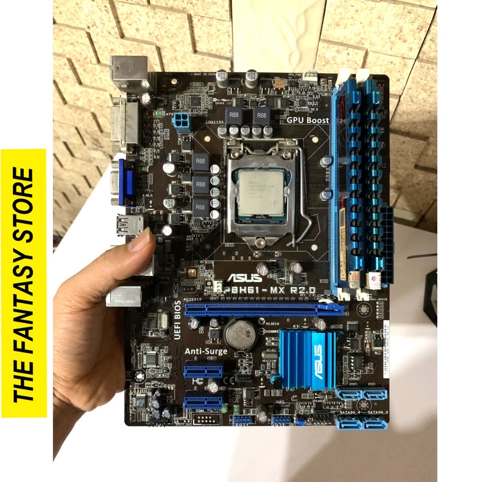 Combo I5 3350P 4C/4T Asus H61 MX 8G Ram