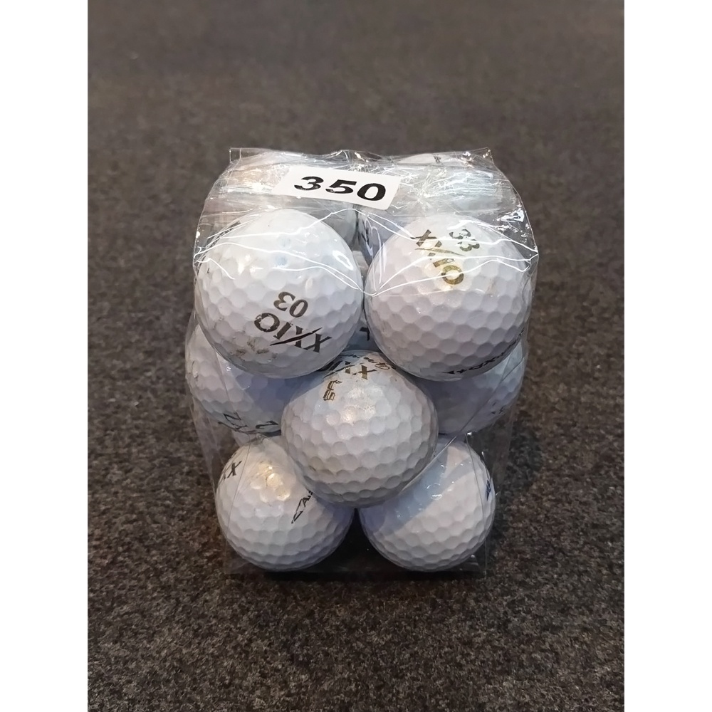 ลูกกอล์ฟ XXIO (Second Hand Golf Balls) มือสอง เกรด C /D /Low สภาพ 50-75% จำนวน 12 ลูก / 1 แพ็ค