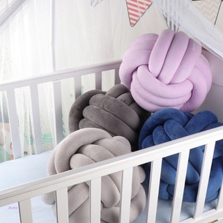 AOTO Soft Knot Ball Cushions Bed Stuffed Pillow Home Decor Cushion Ball Plush Throw
