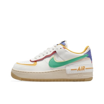Nike Air Force 1 Shadow Sneaker Women's white stitching