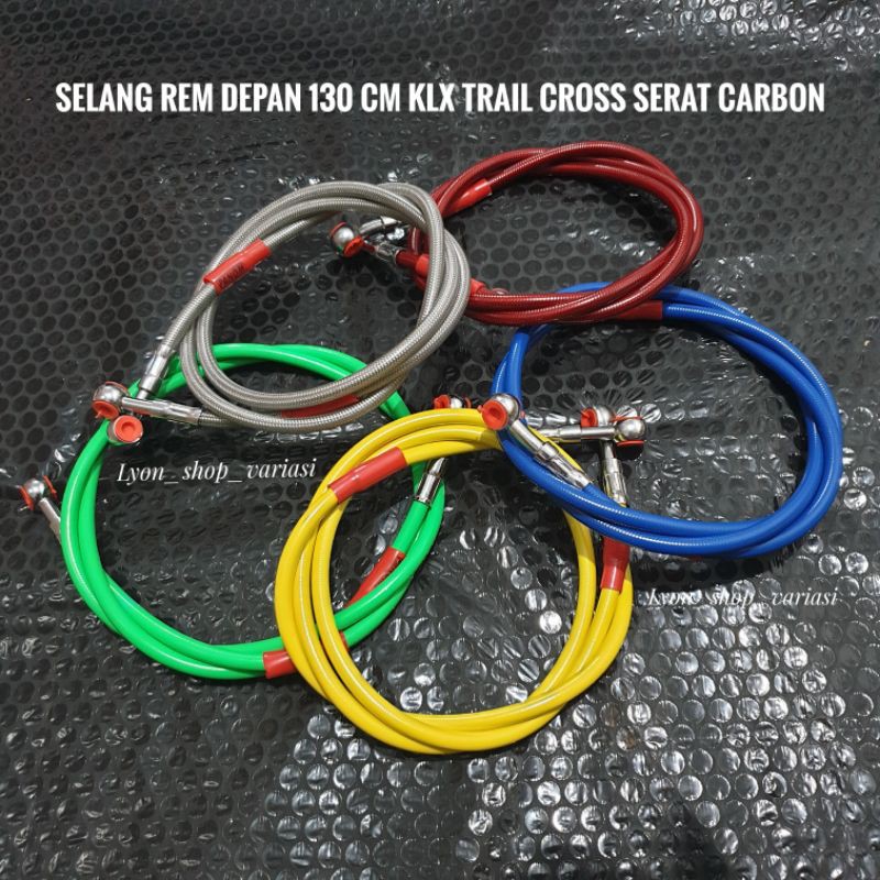 สายเบรคหน้าและหลัง 60 ซม. 95 ซม. 130 ซม. 215 ซม. KLX Trail Cross Universal