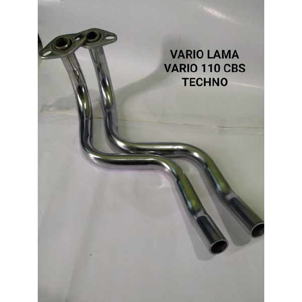 EXHAUST คอ PIPE สําหรับ OLD VARIO 110 TECHNO VARIO 110 CBS VARIO CW 2007 EXHAUST NECK STANDARD CHROM