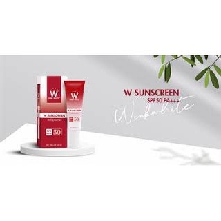 กันแดดวิงค์ไวท์ Wink White W Sunscreen SPF 50 PA++