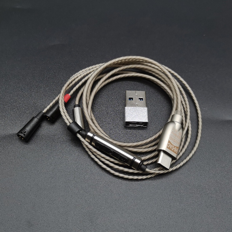 อะแดปเตอร์ชิปถอดรหัส Type-C Dac Alc5686 สําหรับสายหูฟัง Sennheiser Ie8Ie8I Ie80 80S Shure Mmcx Se215 (Mmcx)
#8