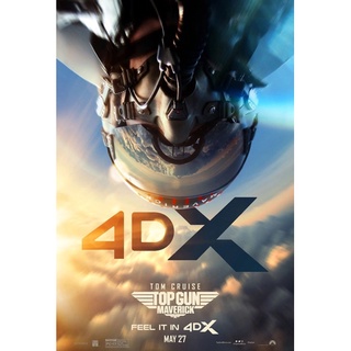 โปสเตอร์ 4DX Topgun Maverick