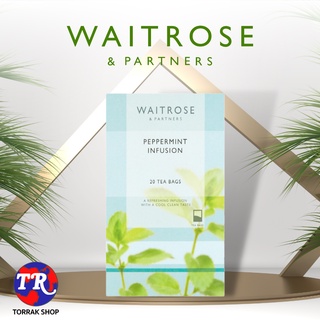 Waitrose peppermint infusion tea ชาเวทโทรส เปปเปอร์มินต์ แพ็ค 20 ซอง