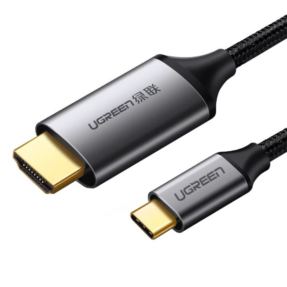 UGREEN CABLE (สายจอมอนิเตอร์) TYPE-C TO HDMI (50570)