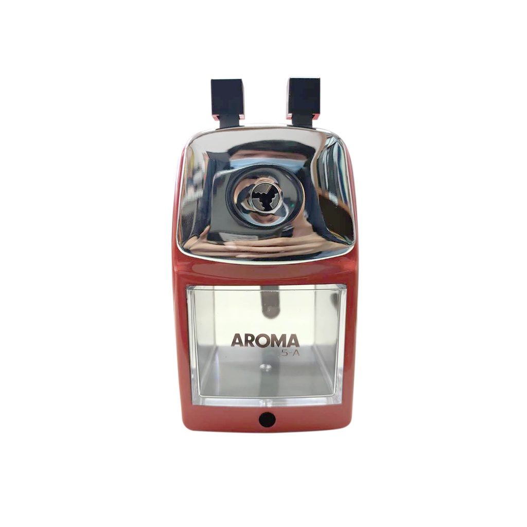 💙KKNT | เครื่องเหลา AROMA รุ่น 5A กบเหลาดินสอ เครื่องใหญ่ คละสี แดง เขียว ฟ้า (ราคา/เครื่อง) - รูปที่ 3