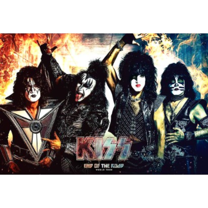 โปสเตอร์ Kiss คิส ล่าสุด โปสเตอร์วงดนตรี ภาพวงดนตรี โปสเตอร์ติดผนัง โปสเตอร์สวยๆ poster ส่งEMSให้เลย