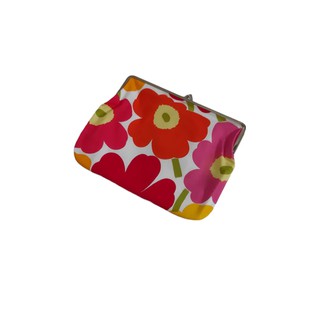 Marimekko แท้ 💯% Puolikas Kukkaro Mini Unikko Purse L