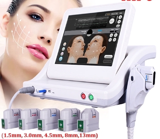 3 or 5 transducers &amp; HIFU เครื่องสำอางบำรุงผิว