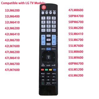 รีโมต AKB73615309 สำหรับ LG LED 3D Smart TV 32LM6400 42LM6200 47LM6200 47LM7600 47LM8600 50PM4700 50PM6700 55LM6200 55LM6410 55LM6700 55LM7600 55LM8600 55LM9600 60PM6700 65LM5200 65LM6200