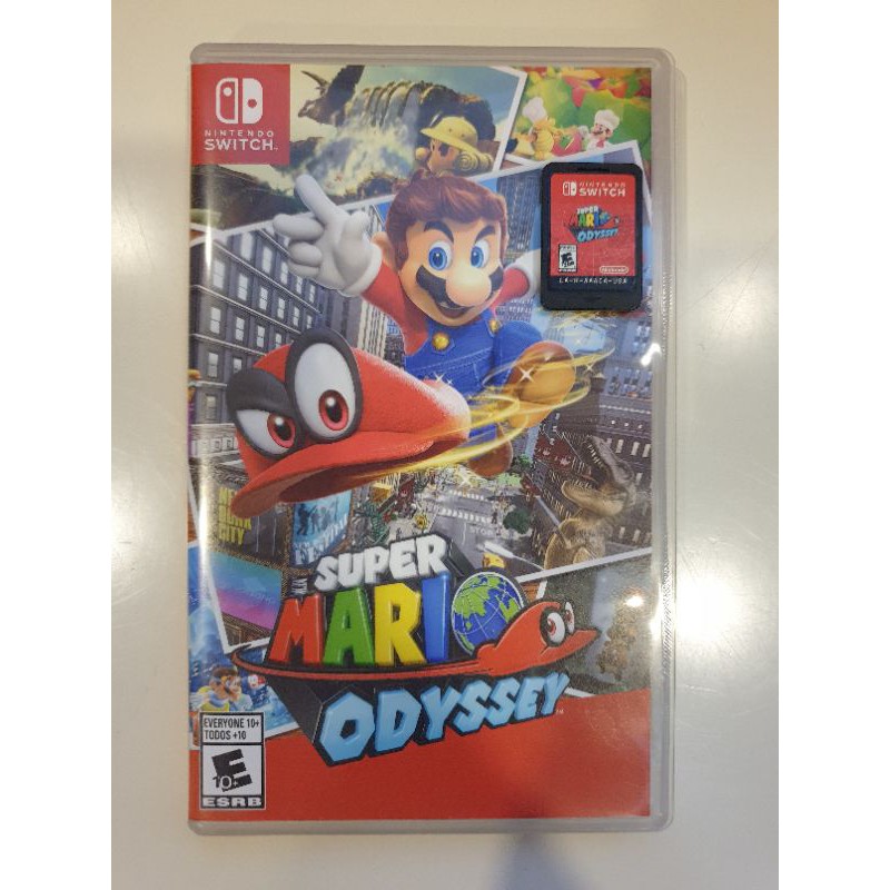 แผ่นเกม Nintendoswitch มือสอง Super Mario Odyssey
