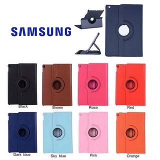 เคสหนังคุณภาพดี หมุนได้ 360 องศา เคส Case Samsung Tab A7 2020 /A7 lite/Tab S6 lite /Tab A 2018 T295