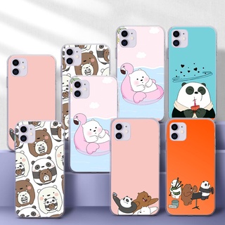 เคสโทรศัพท์มือถือแบบนิ่ม ลายอะนิเมะ We Bare Bears 12POY สําหรับ VIVO Y11 Y12 Y15 Y17 Y19 Y20 Y30 Y50 Y53 Y55 Y55s Y69 Y71 Y81 Y81s