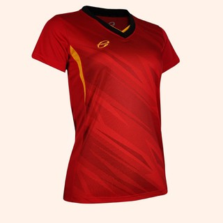 EGO SPORT EG364 เสื้อวอลเลย์หญิง สีแดงแทงโก้