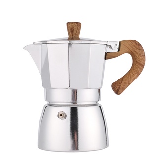 หม้อต้มกาแฟสดมอคค่าพอท (MOKA POT) อลูมิเนียม 3 ถ้วย