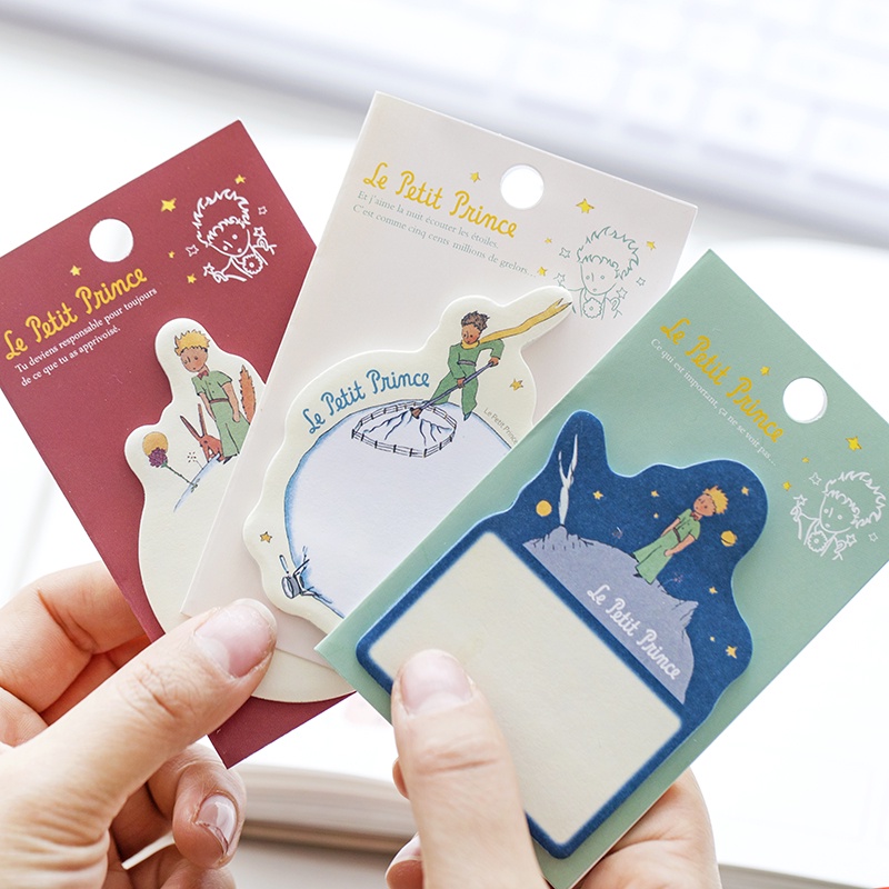 30pcs Little Prince Memo Pad กระดาษ Sticky Notes Planner สติกเกอร ์ วาง Kawaii เครื ่ องเขียน Papeleria สํานักงานโรงเรียนอุปกรณ ์