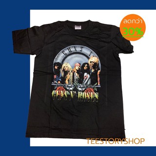 เสื้อวงดนตรี Guns N’ Roses เสื้อผ้าแฟชั่นวัยรุ่นช-ญ พร้อมส่ง วินเทจ