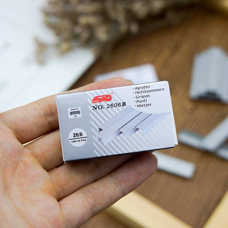 ลูกแม็กเย็บกระดาษNO.10 และ No.2606B( 26/6 ) แพค20กล่อง พร้อมส่งในไทย #AH-0001 - รูปที่ 5