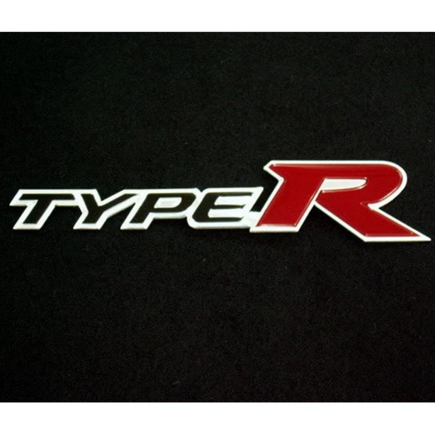 Best saller โลโก้ TYPE R ความยาว 14*5*2.7*0.1ซม. 84-racing อะไหร่รถ มอไซด์ ชิ้นส่วนมอไซด์ โลโก้รถ logoรถ คันสตาร์ทเดิม สายเร่งชุด อุปกรณ์แต่งรถ