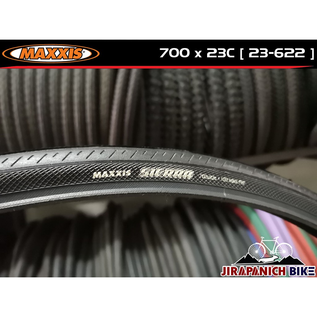 ยางนอกจักรยานเสือหมอบ MAXXIS ขนาด 700x23C (ยางนอกจักรยาน 700C)