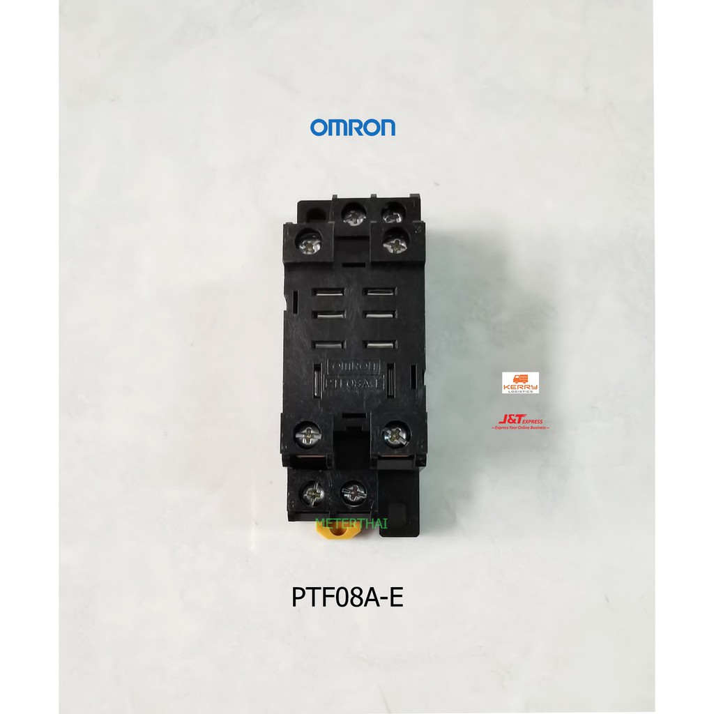 OMRON PTF08AE Relay Socket ขาเสียบรีเลย์ 8 ขา ใช้กับ LY2 LY2N Shopee