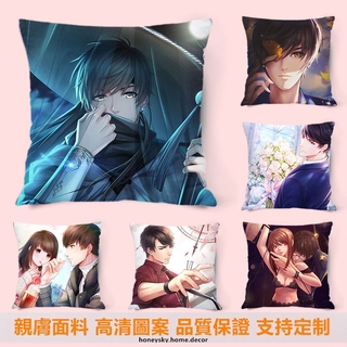 ปลอกหมอน พิมพ์ลายรูปการ์ตูนอนิเมะ 45*45 ซม.