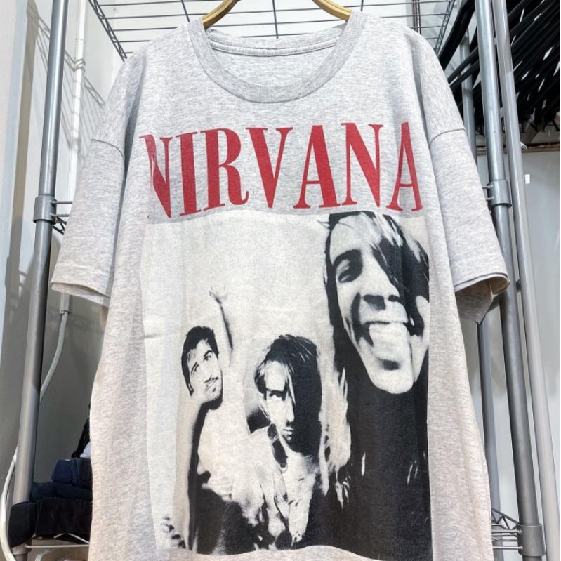 Vintage Nirvana Double Sided Helter Skelter Band Tee 90s🎸🔥