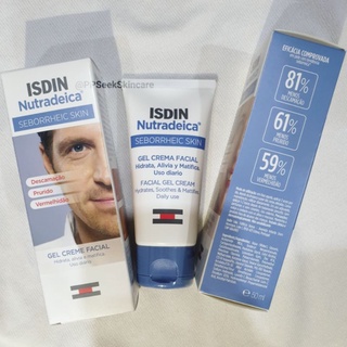 [พรีออเดอร์]ISDIN Nutradeica Facial gel-cream Seborrheic skin 50ml (แพ็คเกจยุโรป)